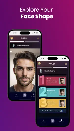 Moggr - Haircut & Looksmax AI screenshot 4
