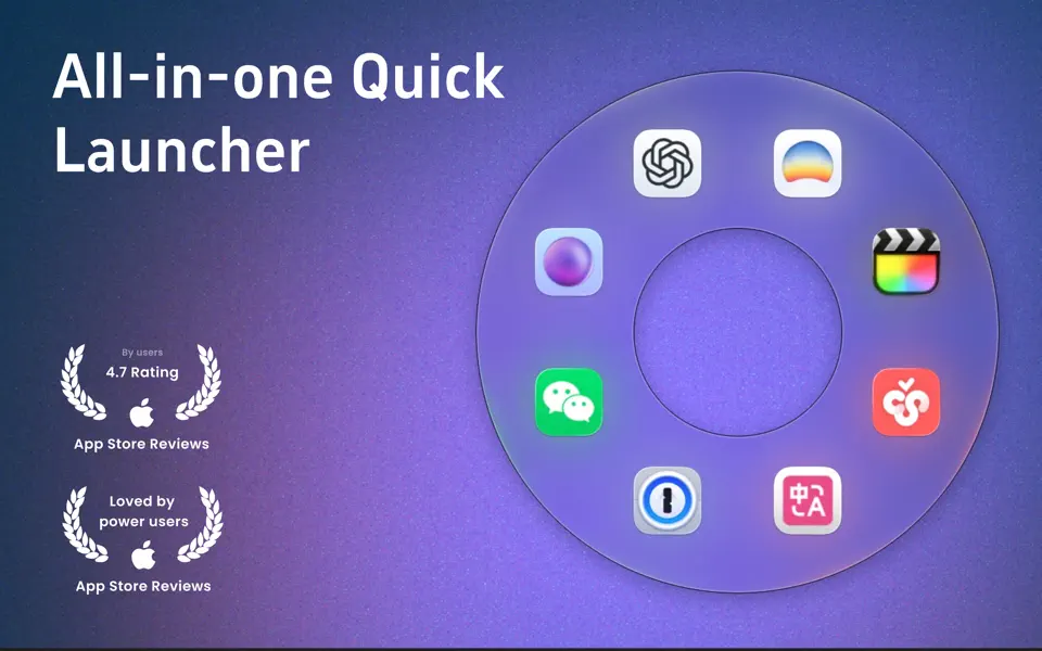 Screenshot 1 of OrbitRing Launcher 1.5.0