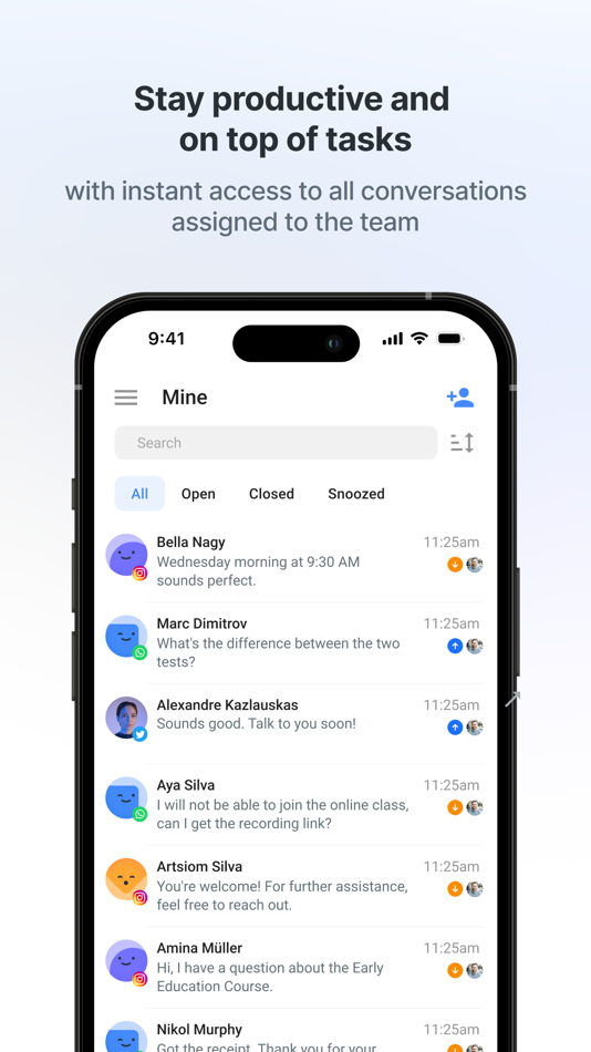 #2. respond.io - Inbox (iOS) 由: Rocketbots