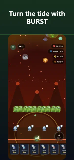 Deck Defense: Tower Defense TD screenshot 3