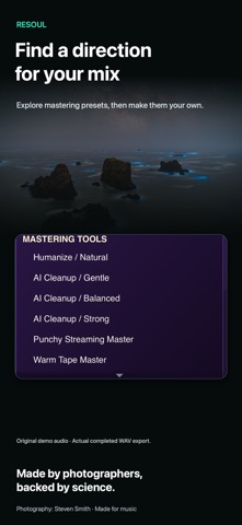 ReSoul: Audio Mastering Screenshot 5 of 10