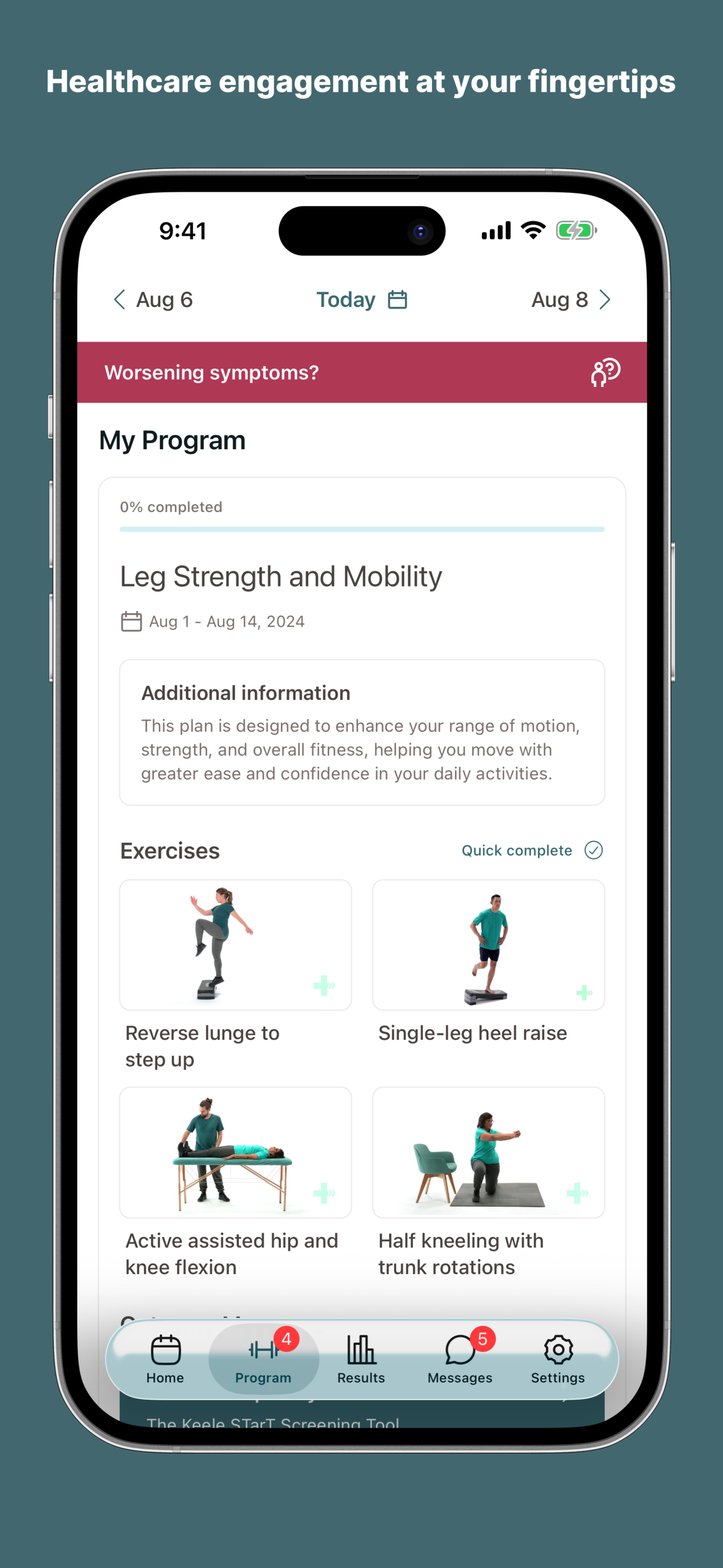 HBSUK Physio screenshot 4