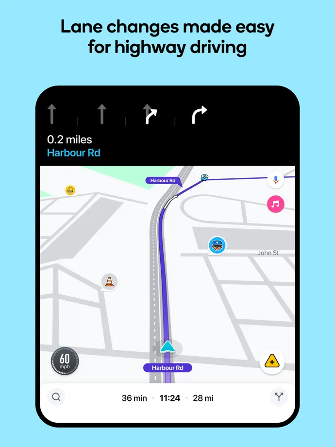 Waze iPad screenshot 4