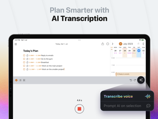 Screenshot #4 for NotePlan - To-Do List & Notes