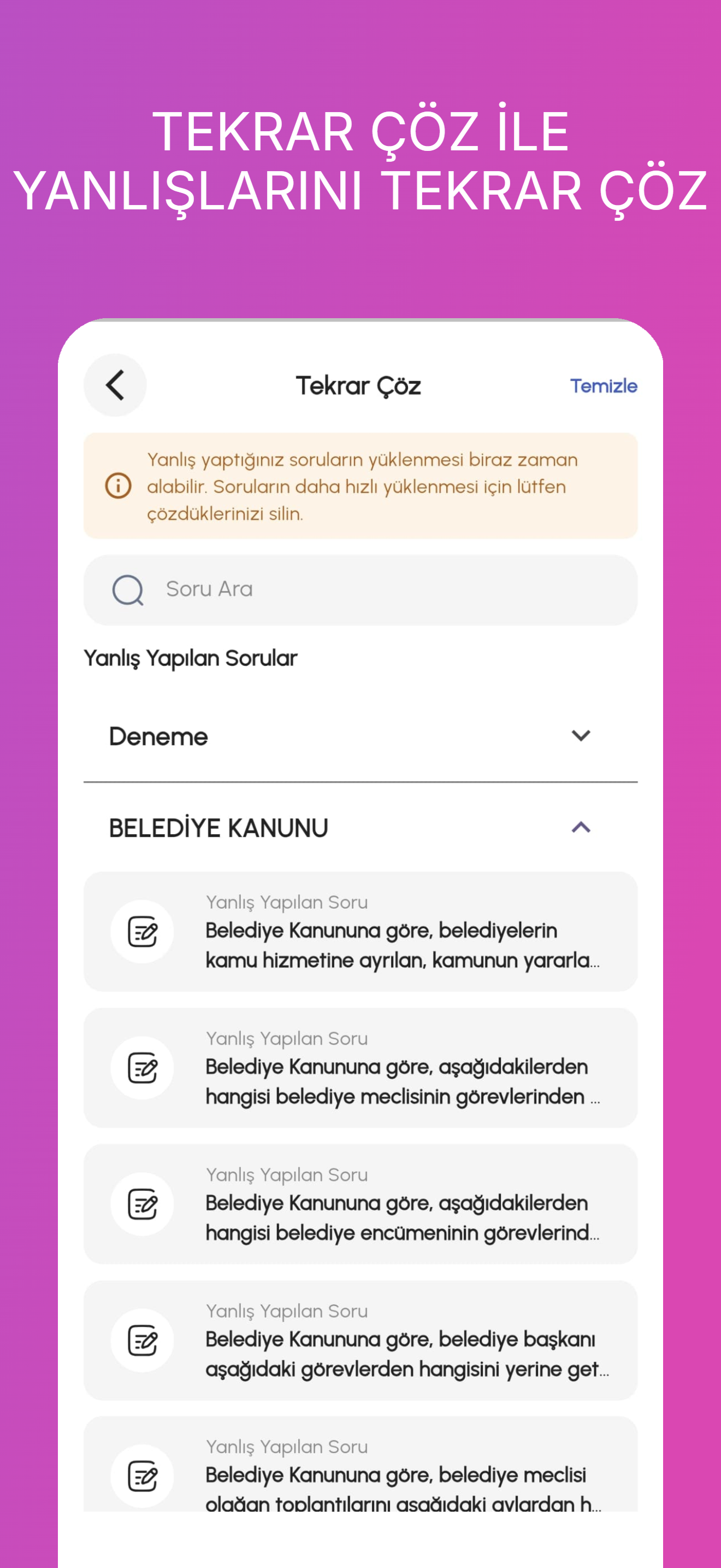 Belediye Mahalli İdareler GYS