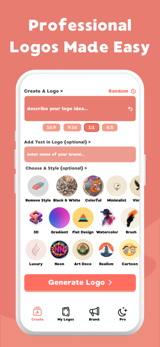 Logify: AI Logo Maker & Design Screenshot 2 of 6
