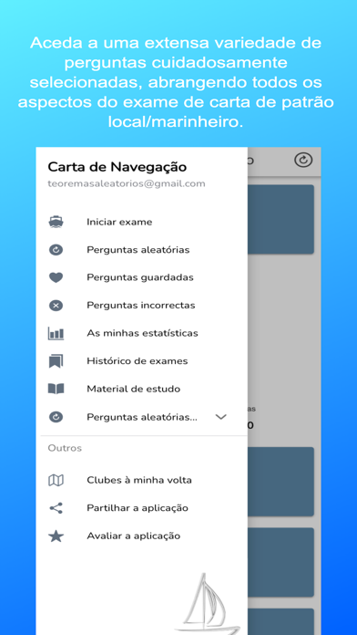 Screenshot 1 of Carta de Navegação App