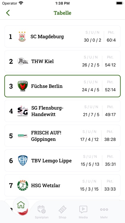 Füchse Berlin Vereins App screenshot-3