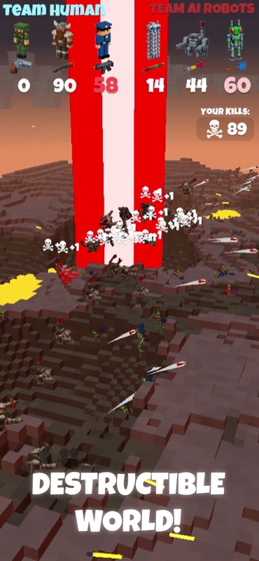 Humans vs Ai: Battle Simulator screenshot 4