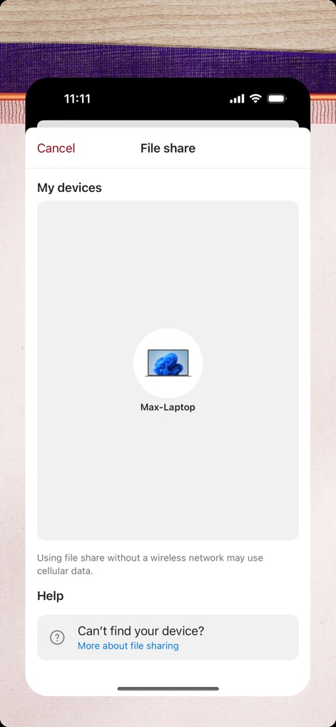 Link to Windows - Device-Centric File Sharing
