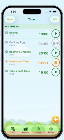 Countdown: Bills & Timer App Screenshot 3 of 5