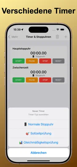 Screenshot von OldTimer Rally Timer auf dem iPhone 5