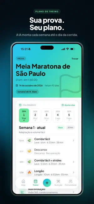 TimeRun: Treino de Corrida screenshot 1