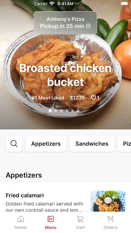 Anthony's Pizza To Go