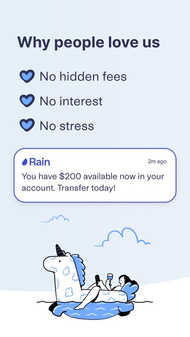 Rain Instant Pay Screenshot