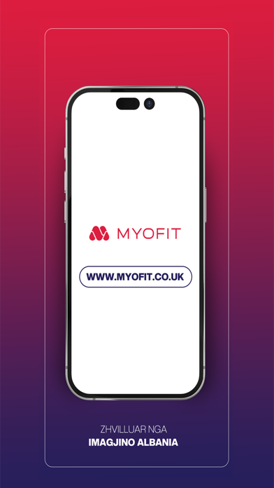 MYOFIT APP Screenshot