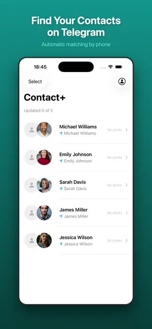 Contact+ | Telegram Avatars screenshot 1