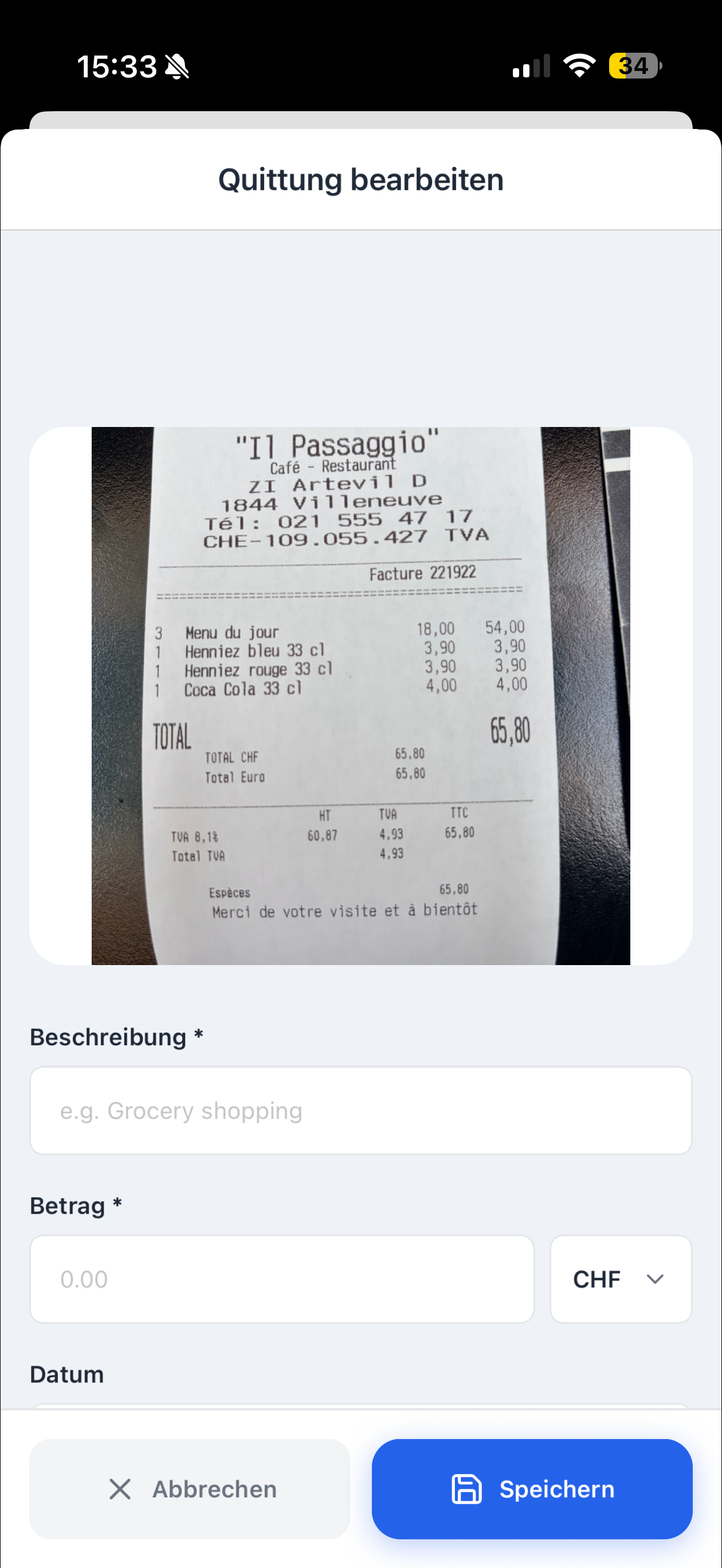 easyReceipt screenshot 4