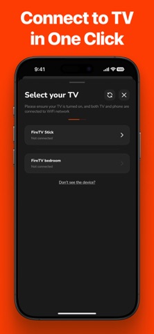 Remote for Fire Stick・ iPhone screenshot