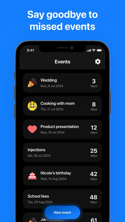 Only Eve - Event Reminder
