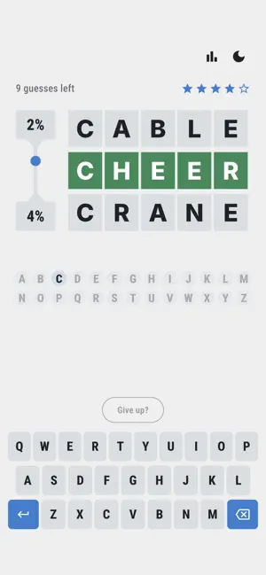 Middly Word Puzzle screenshot 2