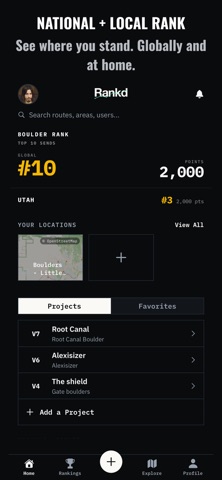 Rankd: Climbing Logbook screenshot