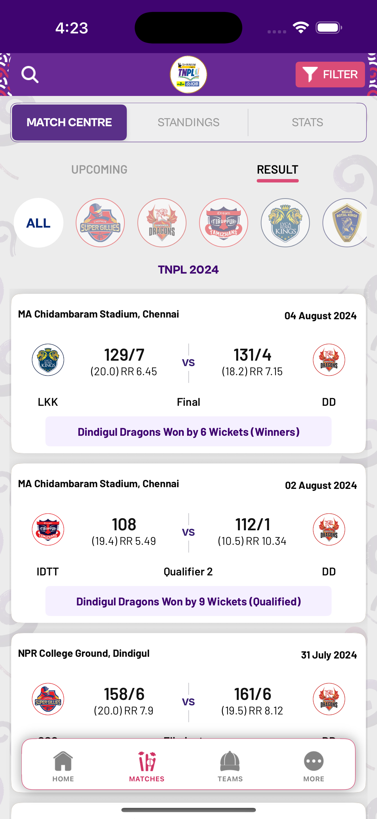 TNPL LIVE