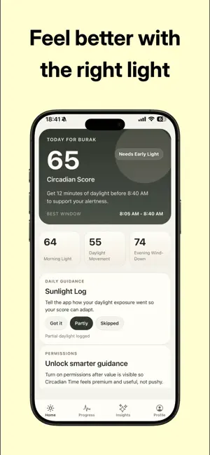 Circadian Time:Mood, Light,Sun screenshot 4