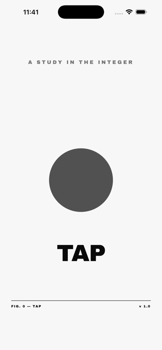 The Tap Experiment Screenshot 1 of 5