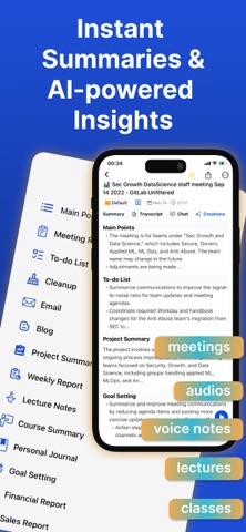 Notabook - AI Note Taker Screenshot 2 of 8