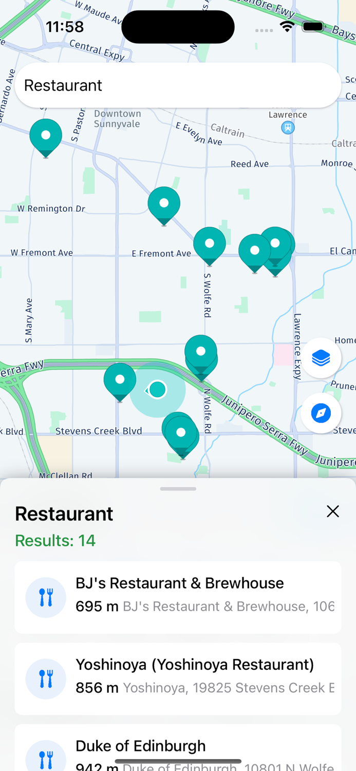 GPS Navigation Map Direction