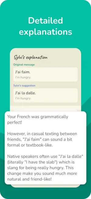 Sylvi: Language Penpals iPhone screenshot 3