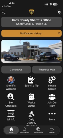 Knox County Sheriff Illinois Screenshot 1 of 3