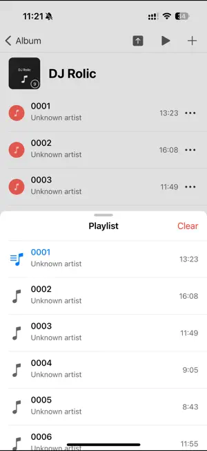 Mosic: Offline Music Player screenshot 2