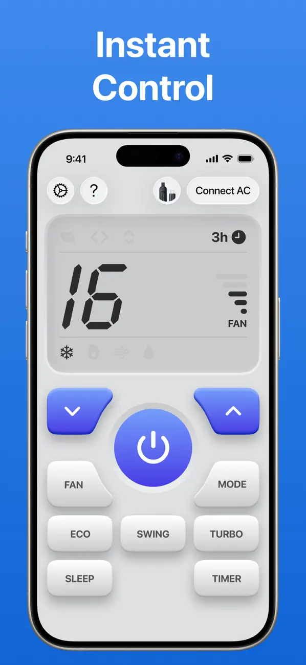 #2. Universal AC Remote Control +‧ (iOS) De: MSM utility and useful apps for entertainment and productivity