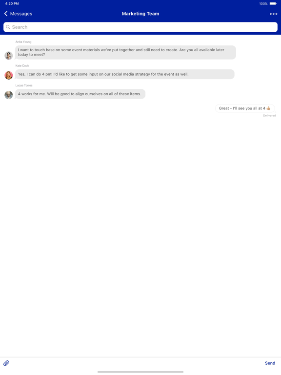 SGRHO iPad screenshot 5 - Business app