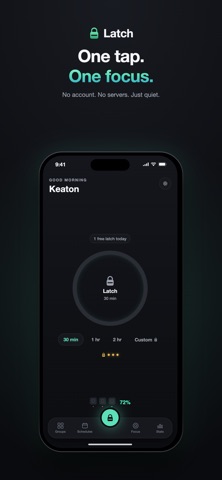 Latch: App Blocker & Focus Screenshot 1 of 5
