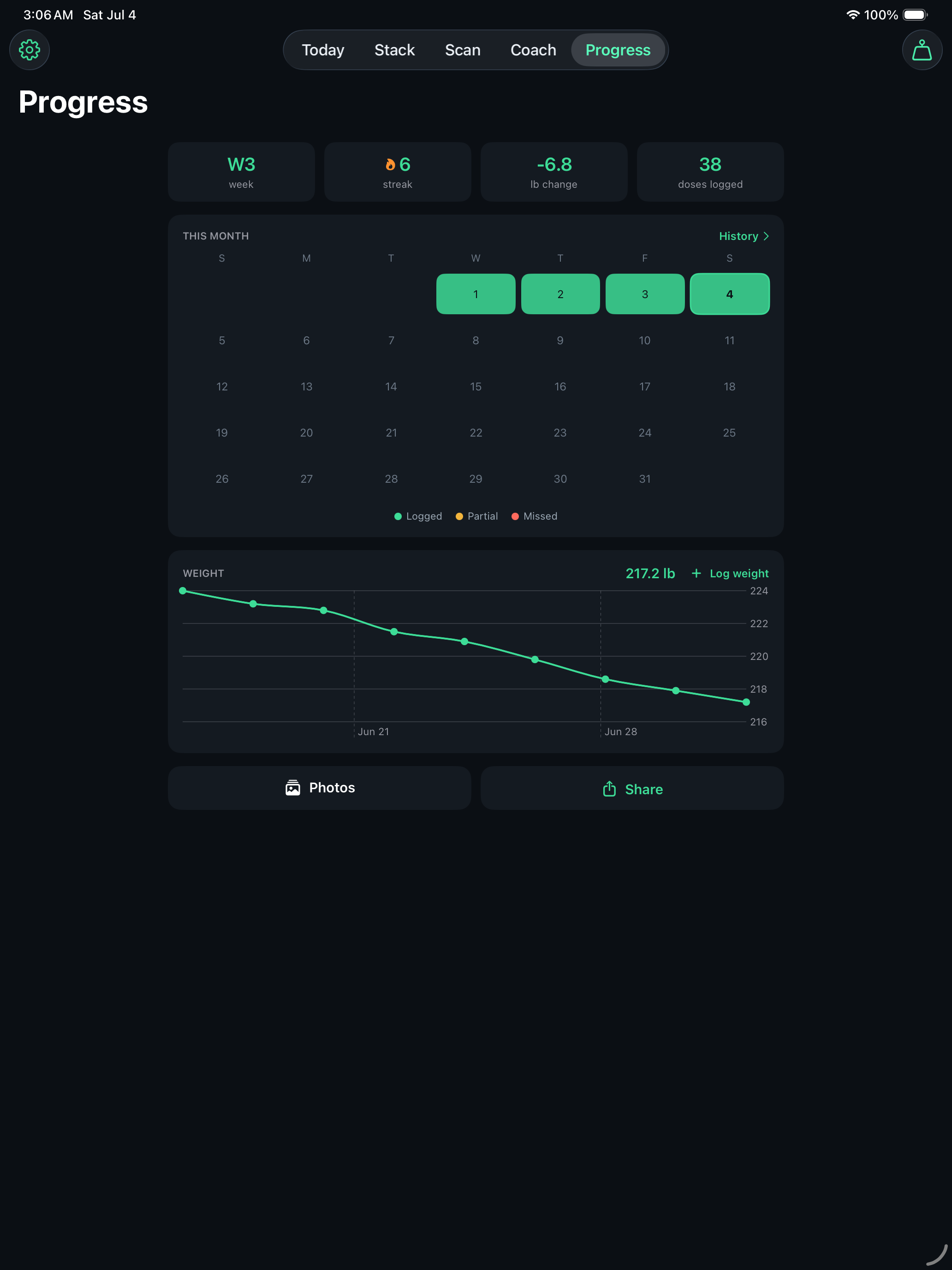 StackDose: GLP-1 Tracker screenshot 13