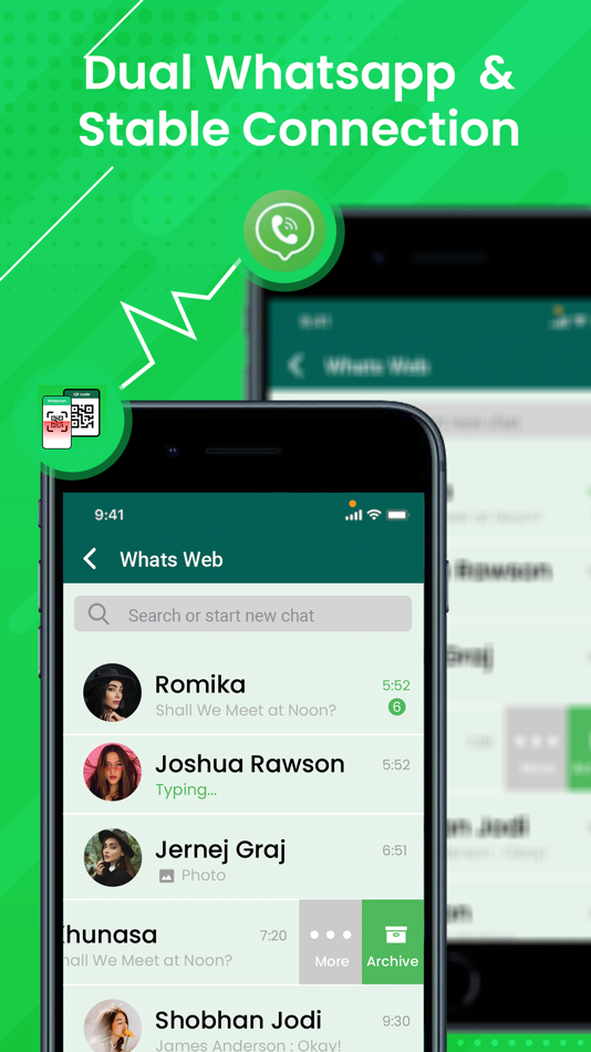 #1. Whats-App Web Scanner (iOS) 由: Sudhir Donga