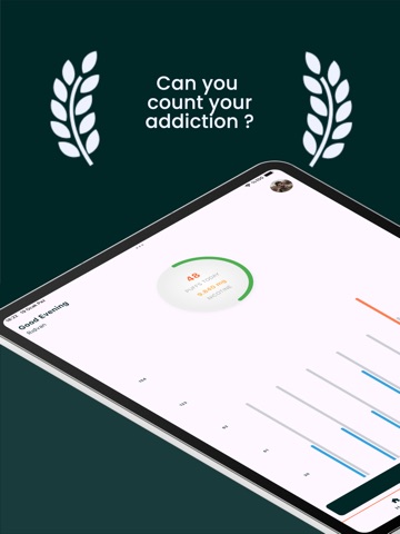 Quit Smoking Puff Counter iPad screenshot