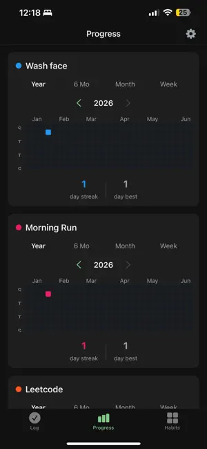 Open-Habit screenshot 1