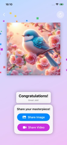 Colorscapes : Color by Number iPhone screenshot
