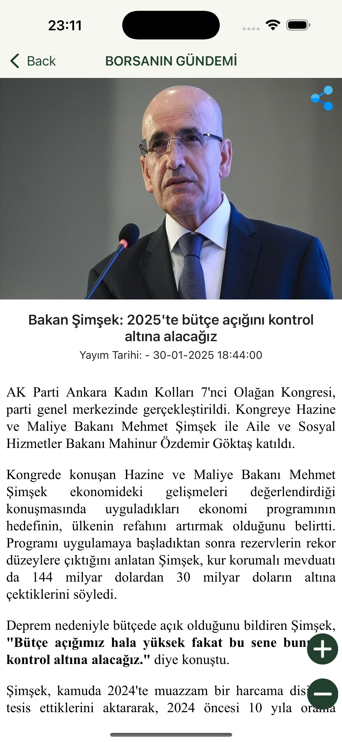 Borsanın Gündemi