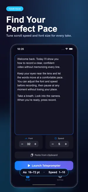 Camera Teleprompter screenshot 4