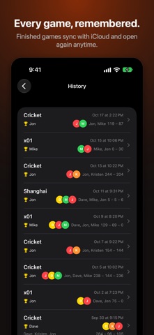 Dart Scoreboard Pro Screenshot 7 of 9