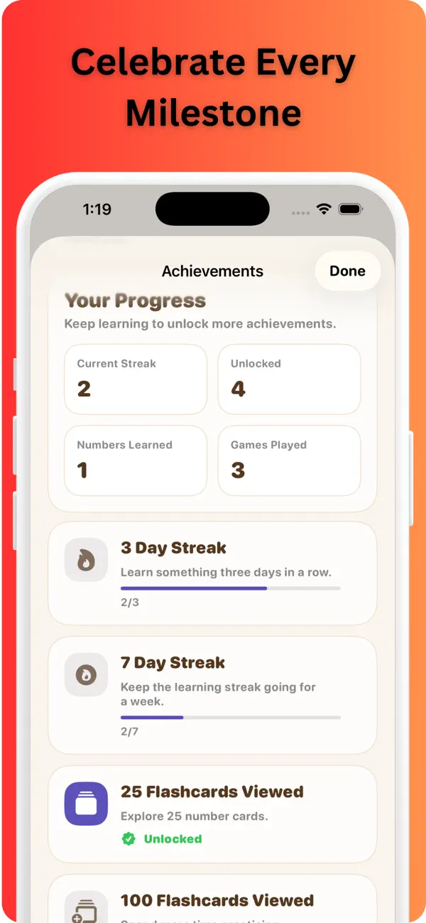 Numbers Flashcards for Kids Screenshot 6