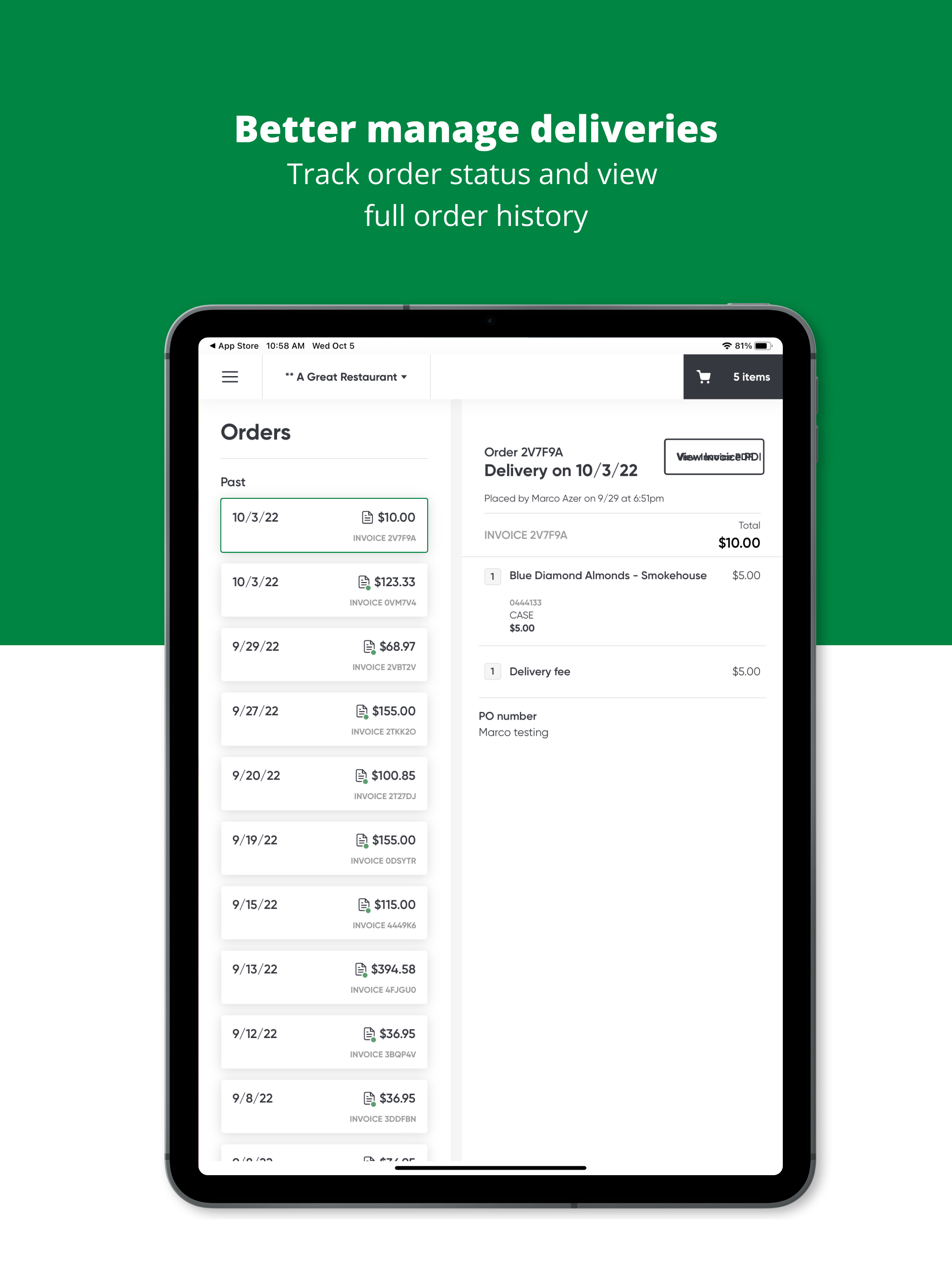 Keany Produce App screenshot 6