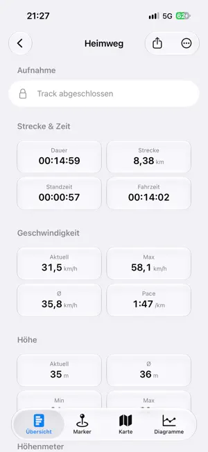 GPS-Tracker Pro screenshot 2