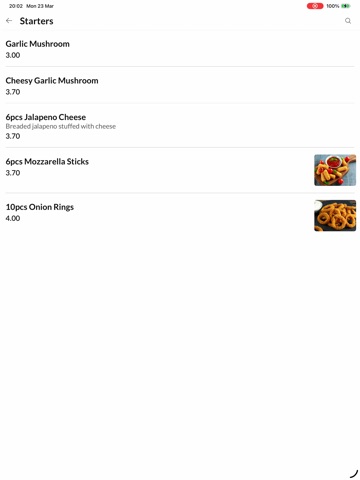 App screenshot