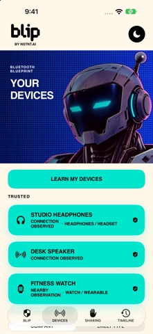 BLIP Bluetooth by NSTNT.AI screenshot 3
